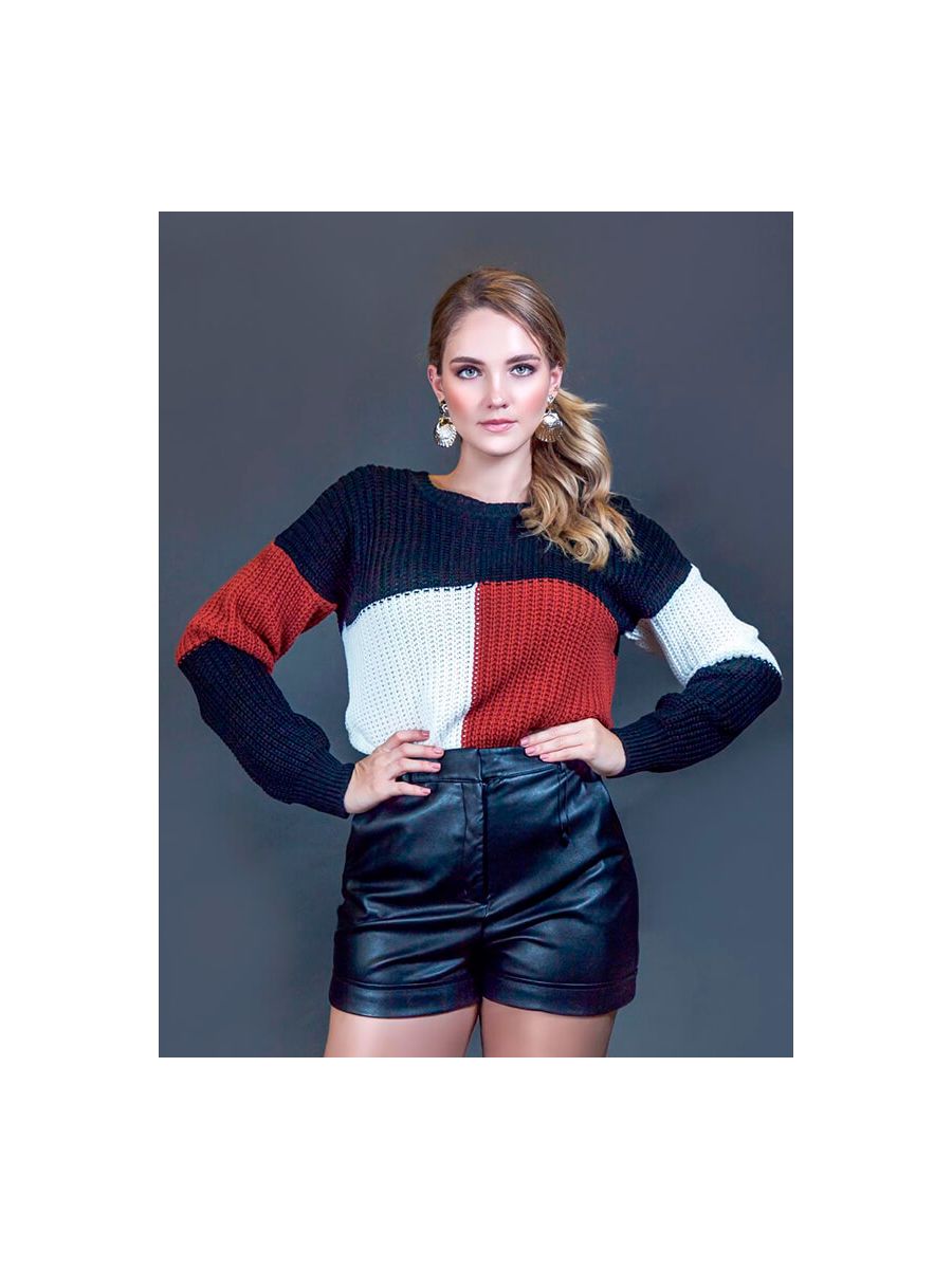 Sweater Tricolor |MOD: 113601