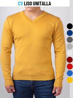 Sweater  Liso V | MOD:  V004