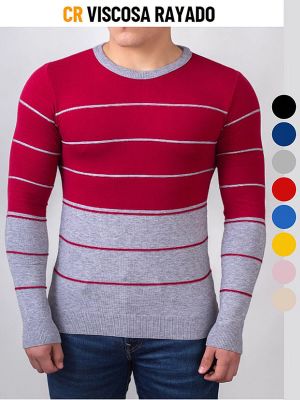 Sweater Viscosa Rayas | MOD: VR04